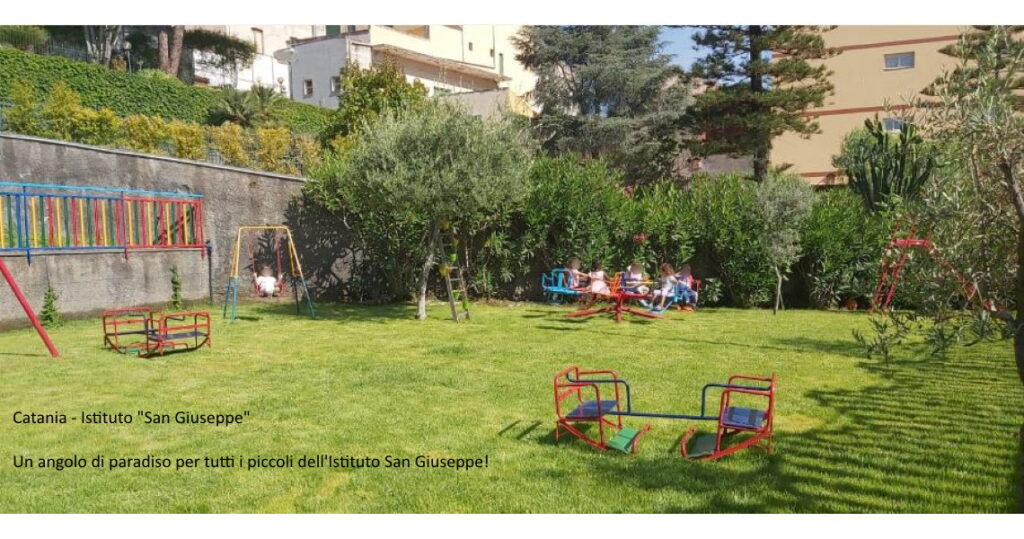 Nicopeja onlus ETS Istituto San Giuseppe Suore Serve della Divina Provvidenza Catania Italia parco giochi