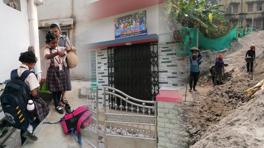 India - Barasat vicino Calcutta -progetto di cooperazione internazionale con la Regione Friuli Venezia Giulia per le bambine povere