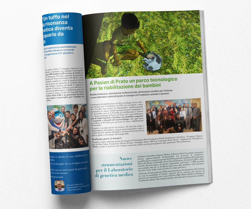 bilancio sostenibilità 2024 La Nostra Famiglia sistema EEG